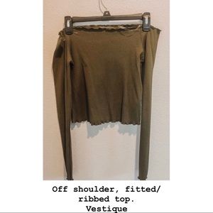 Off shoulder top